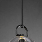 11 Inch Dome Crystal Globe Bulb Pendant Light - Botanist