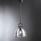 11 Inch Dome Crystal Globe Bulb Pendant Light - Botanist