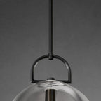 14 Inch Dome Crystal Globe Bulb Pendant Light - Botanist