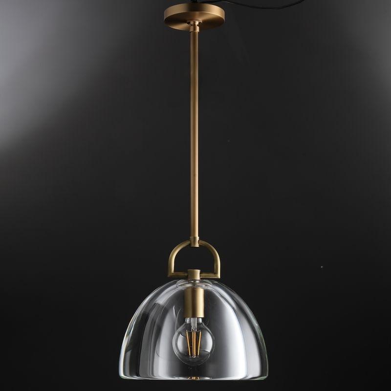 7 Inch Dome Crystal Globe Bulb Pendant Light - Botanist