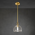 7 Inch Dome Crystal Tubular Bulb Pendant Light - Botanist