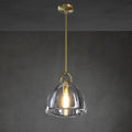 11 Inch Dome Crystal Tubular Bulb Pendant Light - Botanist