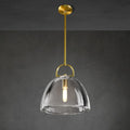 14 Inch Dome Crystal Tubular Bulb Pendant Light - Botanist