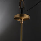 11 Inch Dome Crystal Globe Bulb Pendant Light - Botanist