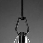 6 Inch Flute Crystal Pendant Light - Botanist