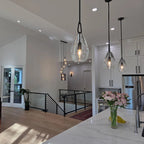 9 Inch Flute Crystal Globe Bulb Pendant Light - Botanist