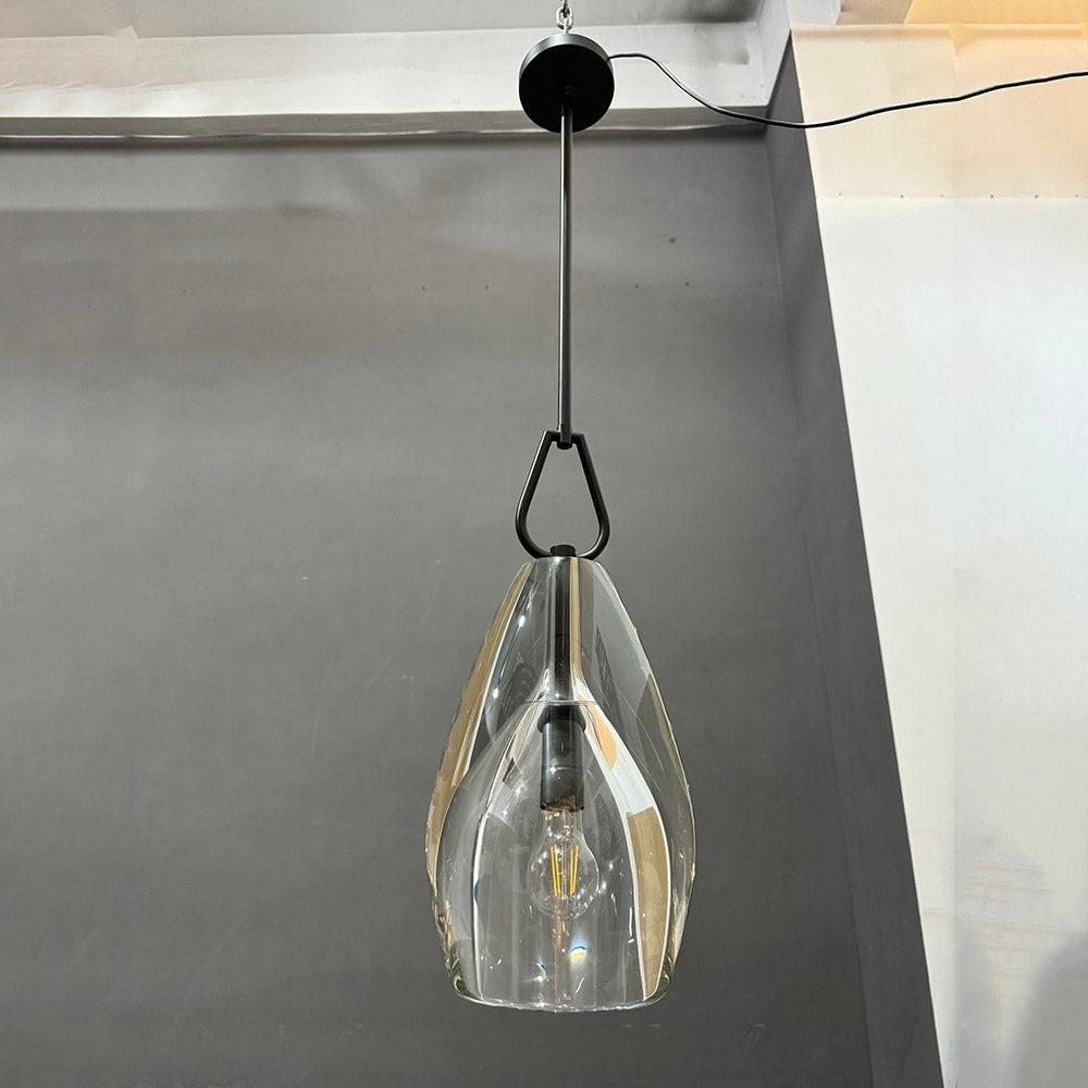 Suspension en cristal flûté de 23 cm - Botanist