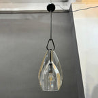 Suspension en cristal flûté de 23 cm - Botanist