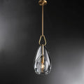 9 Inch Flute Crystal Globe Bulb Pendant Light - Botanist