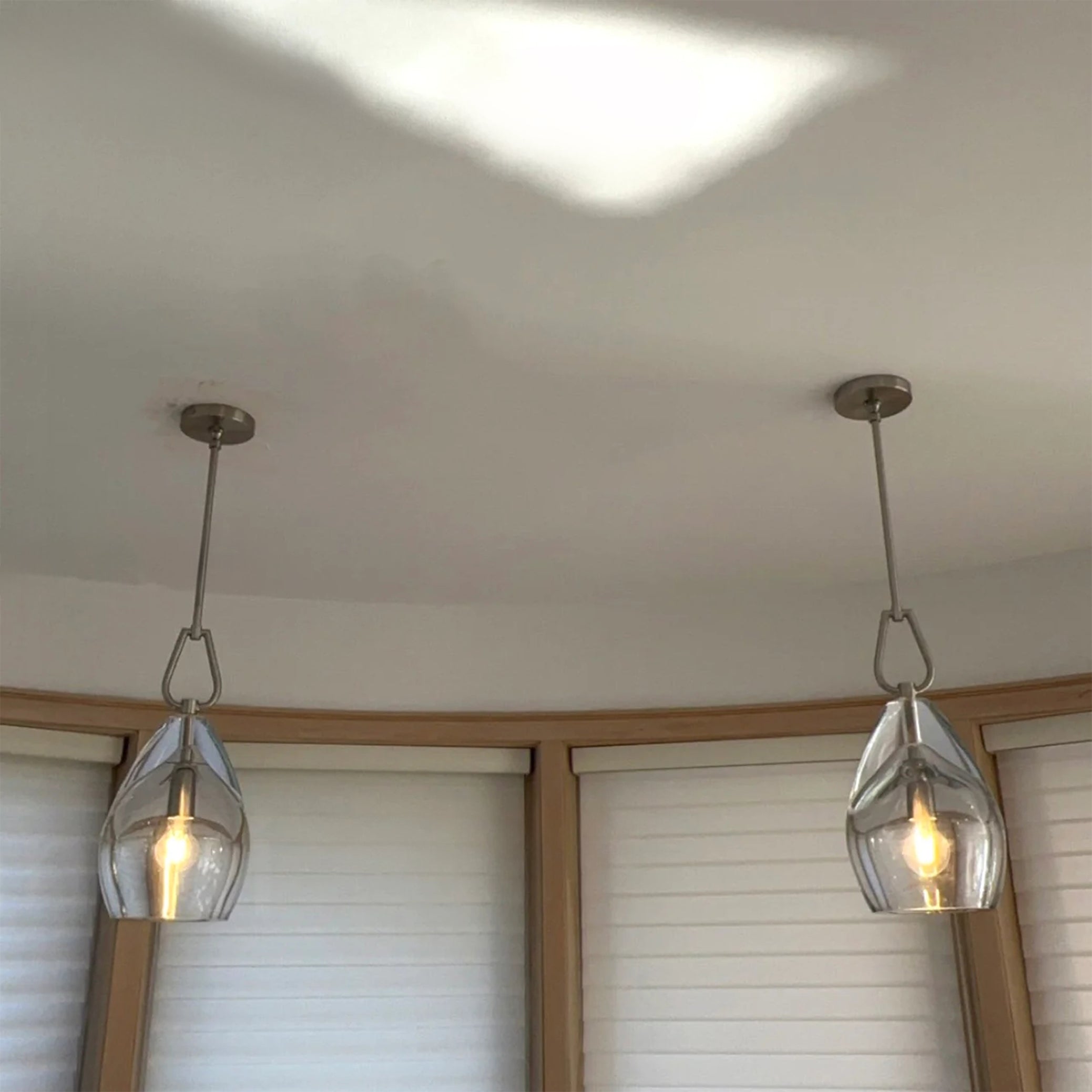 9 Inch Flute Crystal Pendant Light - Botanist