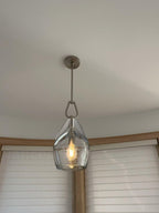 9 Inch Flute Crystal Pendant Light - Botanist