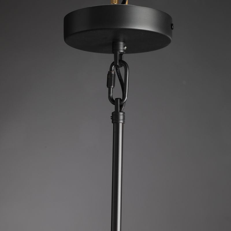 7 Inch Clear Glass Cylinder Pendant Light - Machinist