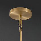 7 Inch Clear Glass Cylinder Pendant Light - Machinist