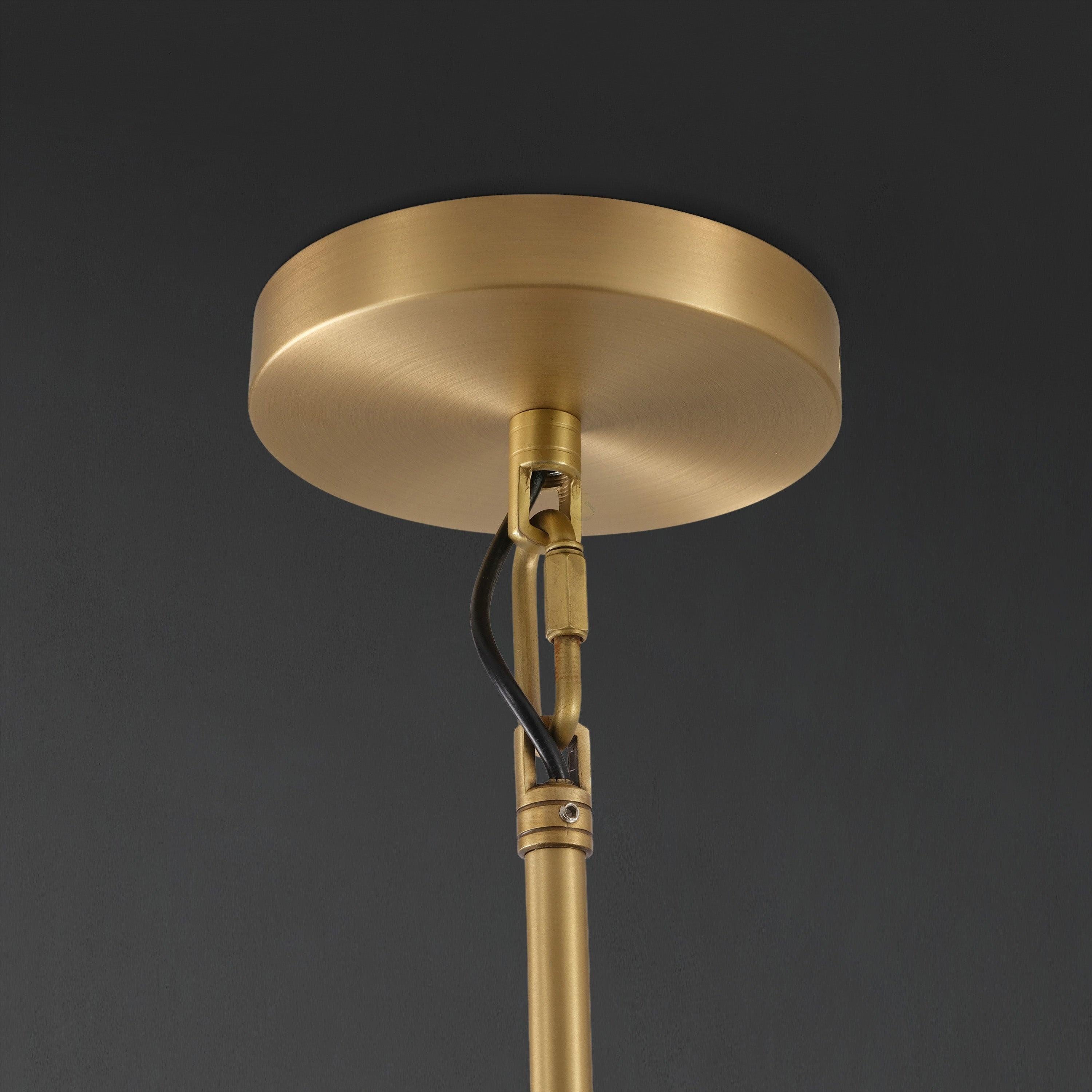 7 Inch Clear Glass Cylinder Pendant Light - Machinist