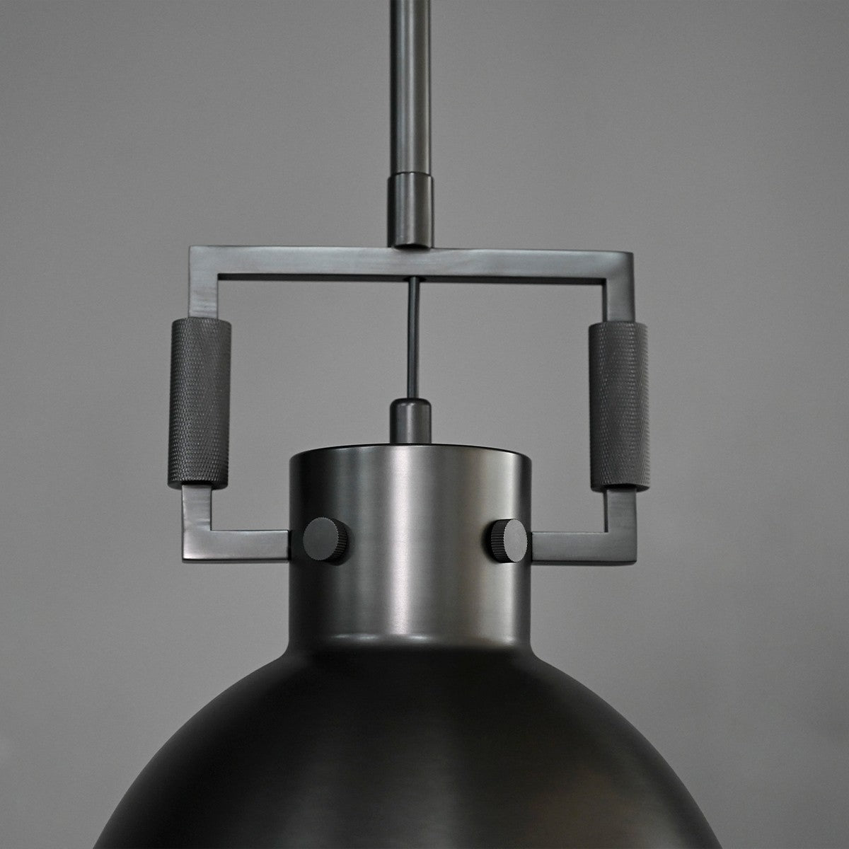 10 Inch Brass Dome Pendant Light - Machinist