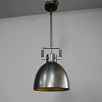 10 Inch Brass Dome Pendant Light - Machinist