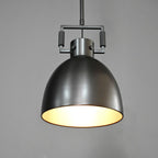 10 Inch Brass Dome Pendant Light - Machinist