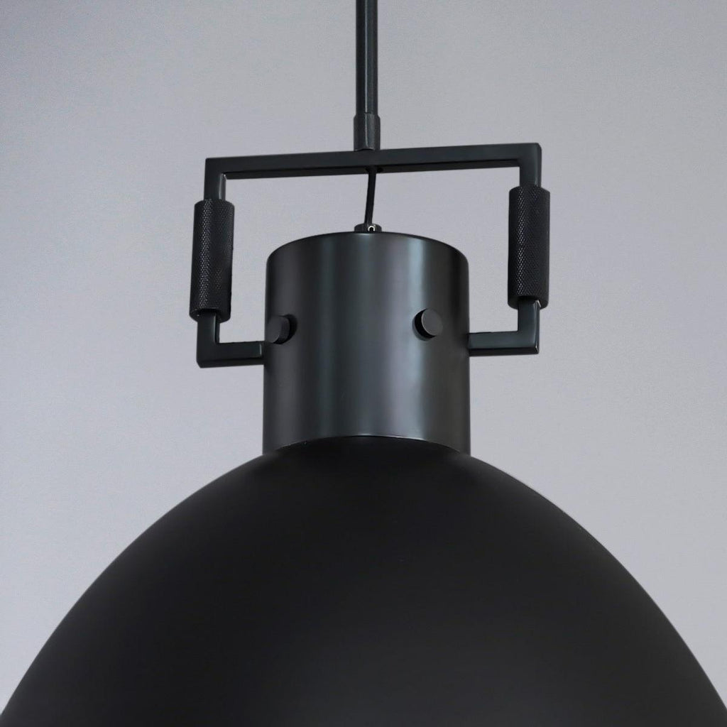 18 Inch Brass Dome Pendant Light - Machinist