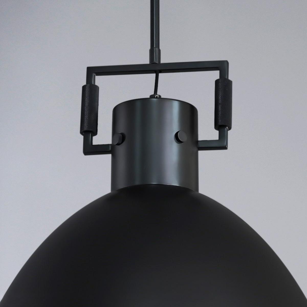 18 Inch Brass Dome Pendant Light - Machinist