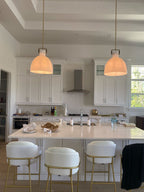 18 Inch Milk Glass Dome Pendant Light - Machinist