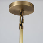 10 Inch Milk Glass Dome Pendant Light - Machinist