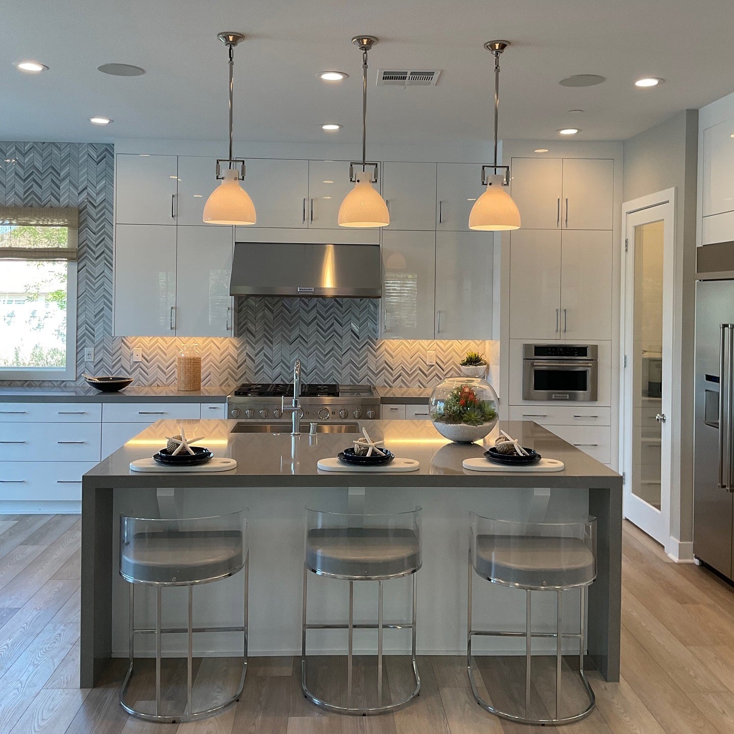 10 Inch Milk Glass Bell Pendant Light - Machinist