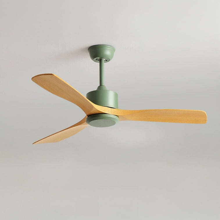 42 Inch Three Oak Blade Quiet Ceiling Fan - Timberline