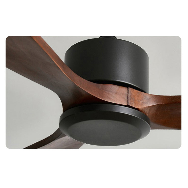 42 Inch Three Walnut Blade Quiet Ceiling Fan - Timberline