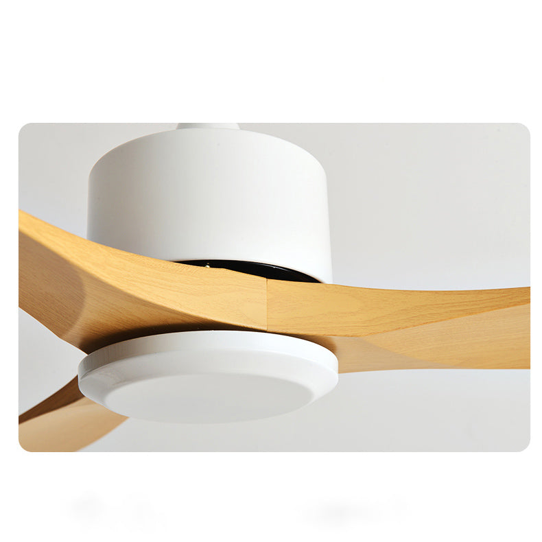 52 Inch Three Oak Blade Quiet Ceiling Fan - Timberline
