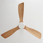 42 Inch Three Oak Blade Quiet Ceiling Fan - Timberline
