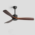 52 Inch Three Walnut Blade Quiet Ceiling Fan - Timberline