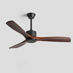 52 Inch Three Walnut Blade Quiet Ceiling Fan - Timberline