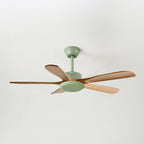 52 Inch Five Oak Blade Quiet Ceiling Fan - Timberline