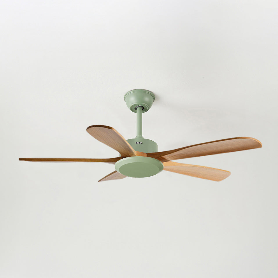 52 Inch Five Oak Blade Quiet Ceiling Fan - Timberline