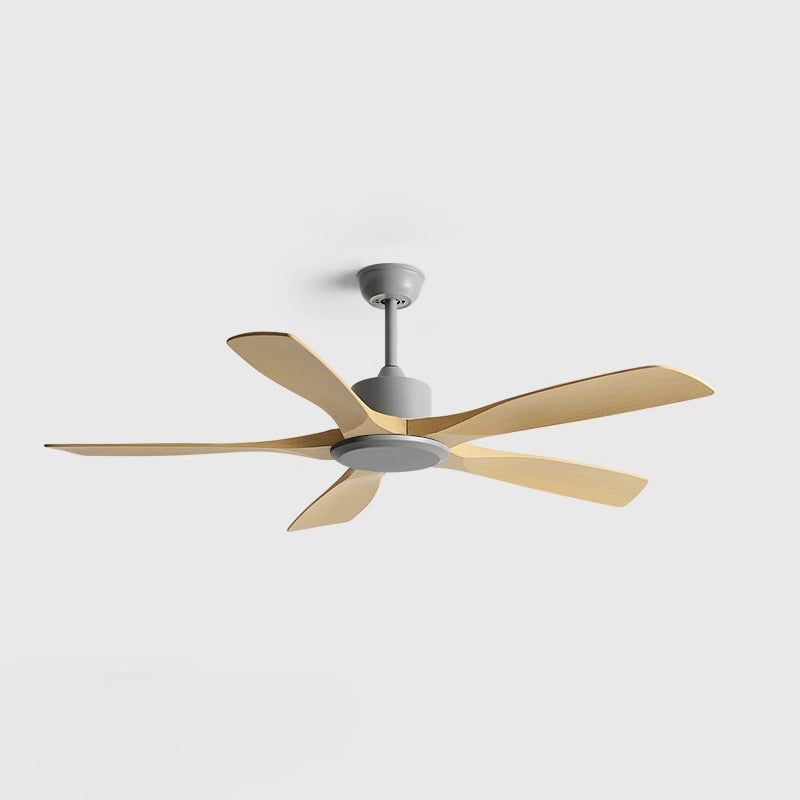 52 Inch Five Oak Blade Quiet Ceiling Fan - Timberline
