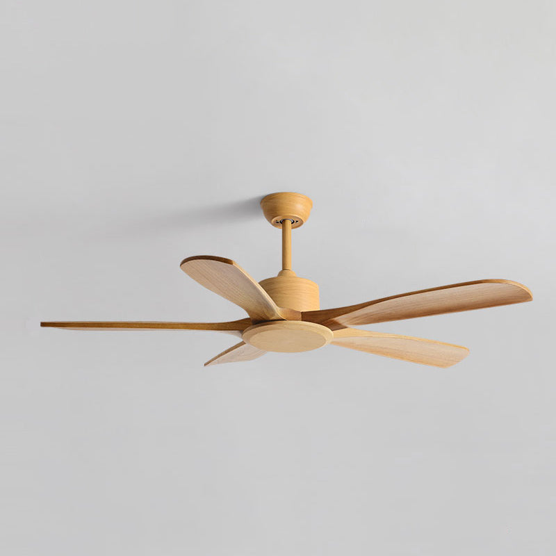 52 Inch Five Oak Blade Quiet Ceiling Fan - Timberline