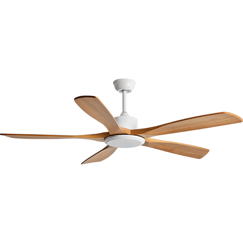 60 Inch Five Oak Blade Quiet Ceiling Fan - Timberline