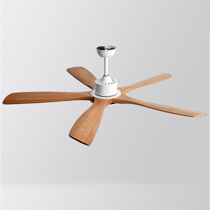 60 Inch Five Oak Blade Quiet Ceiling Fan - Timberline