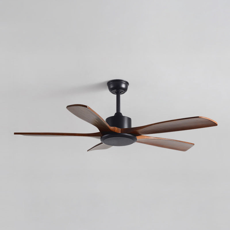 52 Inch Five Walnut Blade Quiet Ceiling Fan - Timberline