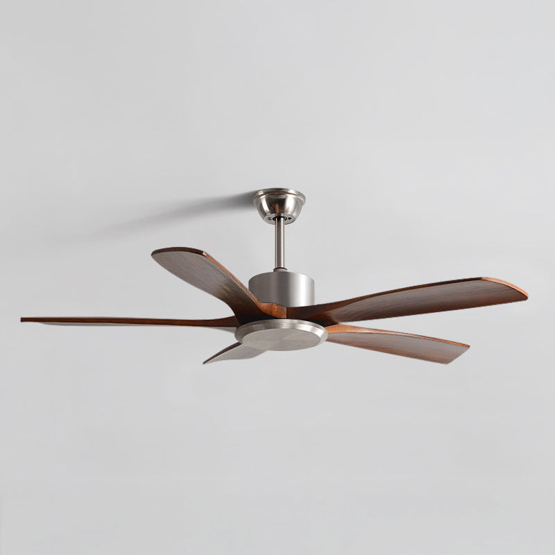 52 Inch Five Walnut Blade Quiet Ceiling Fan - Timberline