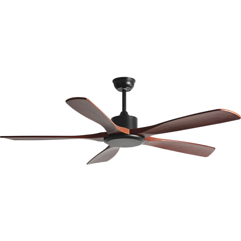 60 Inch Five Walnut Blade Quiet Ceiling Fan - Timberline