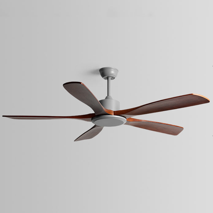 60 Inch Five Walnut Blade Quiet Ceiling Fan - Timberline