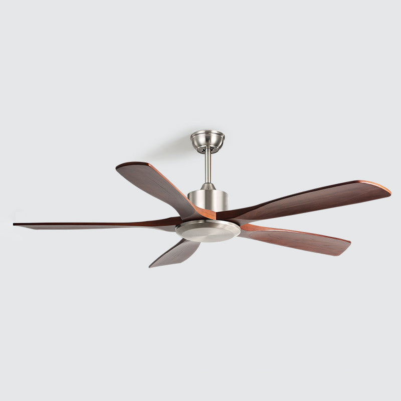 60 Inch Five Walnut Blade Quiet Ceiling Fan - Timberline