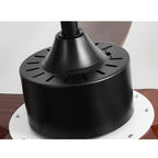 60 Inch Five Walnut Blade Quiet Ceiling Fan - Timberline