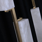 24 Inch Alabaster Prism Cascading Chandelier - Audubon