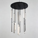 40 Inch Grand Crystal Prism Cascading Chandelier - Audubon