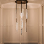 24 Inch Grand Crystal Prism Cascading Chandelier - Audubon