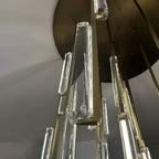 56 Inch Grand Crystal Prism Cascading Chandelier - Audubon