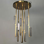 24 Inch Crystal Prism Cascading Chandelier - Audubon
