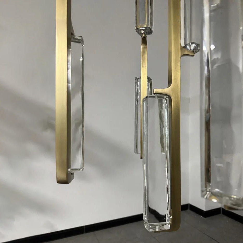 24 Inch Crystal Prism Cascading Chandelier - Audubon